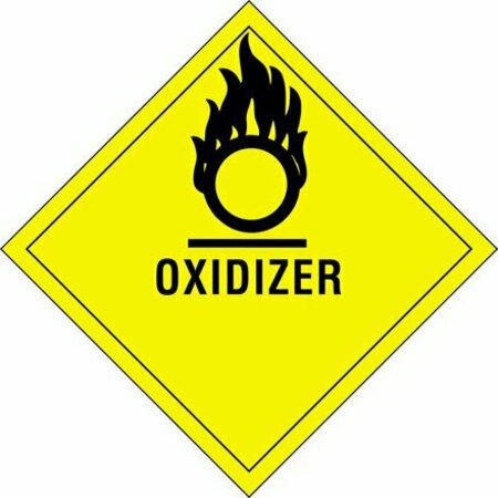 BSC PREFERRED 4 x 4'' - ''Oxidizer - 5.1'' Labels S-363